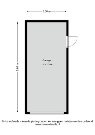 Floorplan - Anerweg-Noord 118, 7775 AV Lutten
